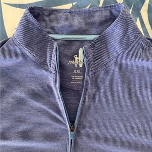 Johnnie-O Purple and Light PinkQuarter-Zip Pullovers - set of TWO - XXL